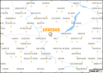 map of Granowo