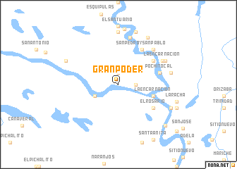 map of Gran Poder