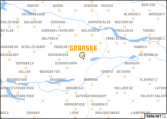 map of Gransee