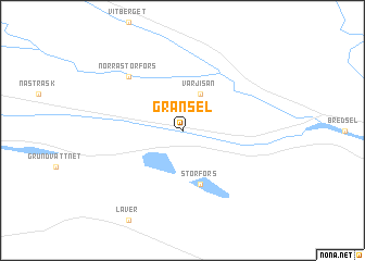 map of Gransel