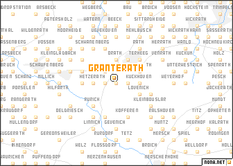 map of Granterath