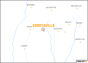 map of Grantsville