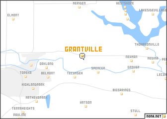 map of Grantville