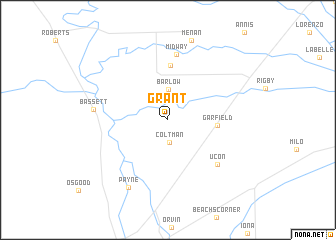 map of Grant