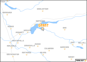 map of Grant