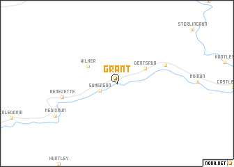 map of Grant