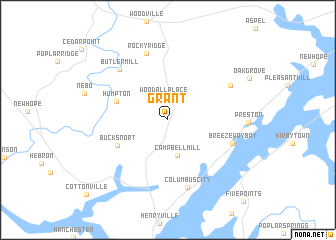 map of Grant