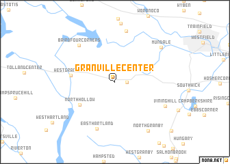 map of Granville Center
