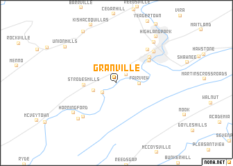 map of Granville