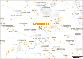 map of Granville