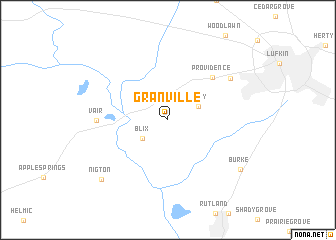 map of Granville