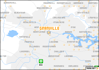 map of Granville