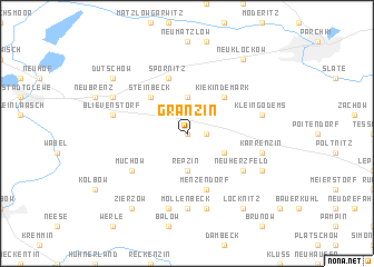 map of Granzin