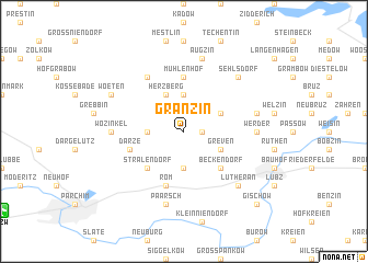 map of Granzin