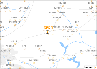 map of Grän