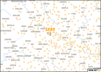 map of Grān