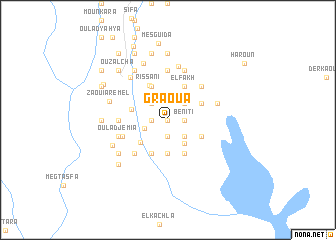 map of Graoua