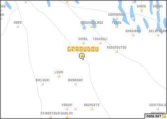 map of Graoudou