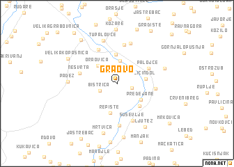 map of Graovo