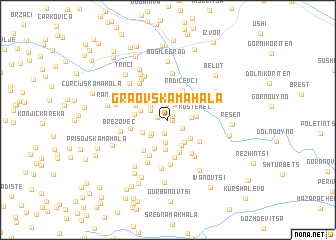 map of Graovska Mahala