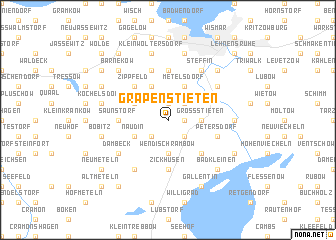 map of Grapen Stieten