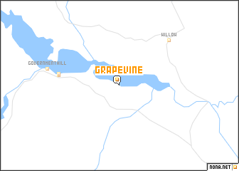 map of Grapevine