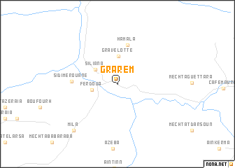 map of Grarem