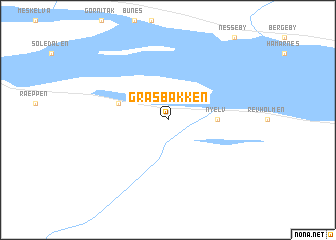 map of Grasbakken