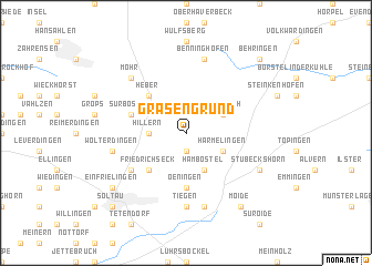 map of Grasengrund