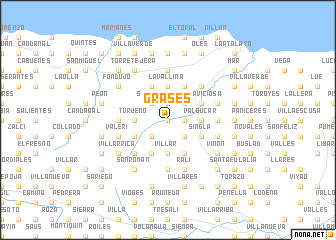 map of Grases