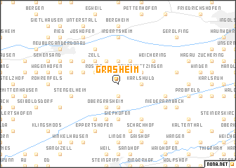 map of Grasheim