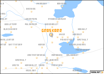 map of Gräskärr