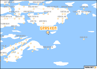 map of Gräsken