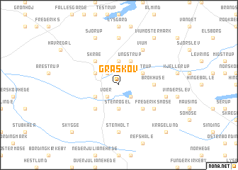 map of Gråskov