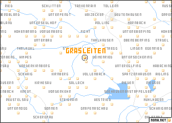 map of Grasleiten