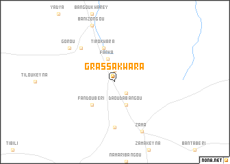 map of Grassa Kwara