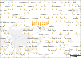map of Graßdorf