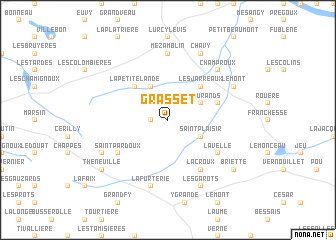 map of Grasset