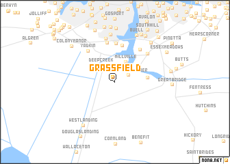 map of Grassfield