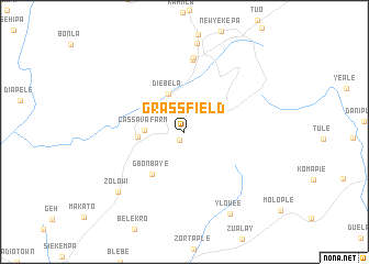 map of Grassfield