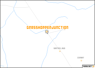 map of Grasshopper Junction