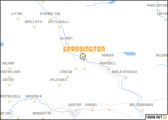 map of Grassington