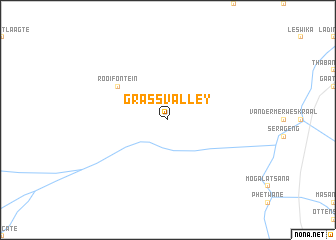 map of Grass Valley