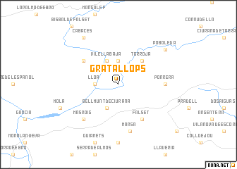 map of Gratallops