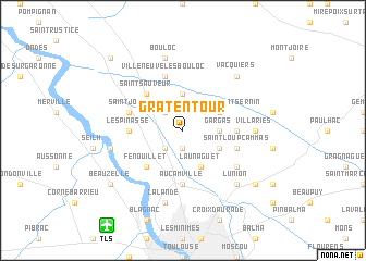 map of Gratentour