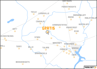 map of Gratis