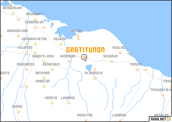 map of Gratitunon