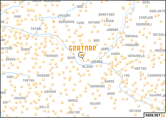 map of Gratnār