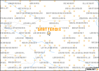 map of Grattenoix