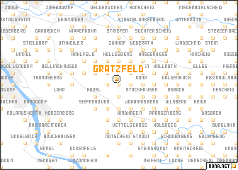 map of Gratzfeld